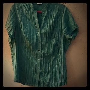 Light blue blouse size xl